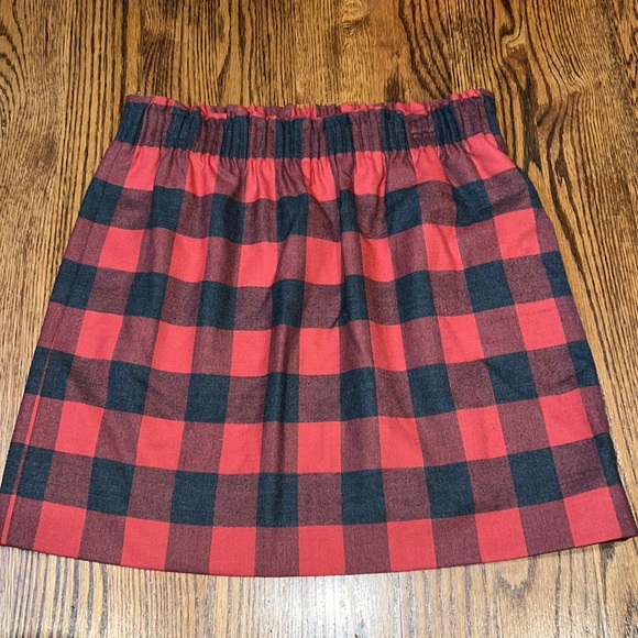 J. Crew Dresses & Skirts - JCrew Buffalo check skirt size 8 NWOT